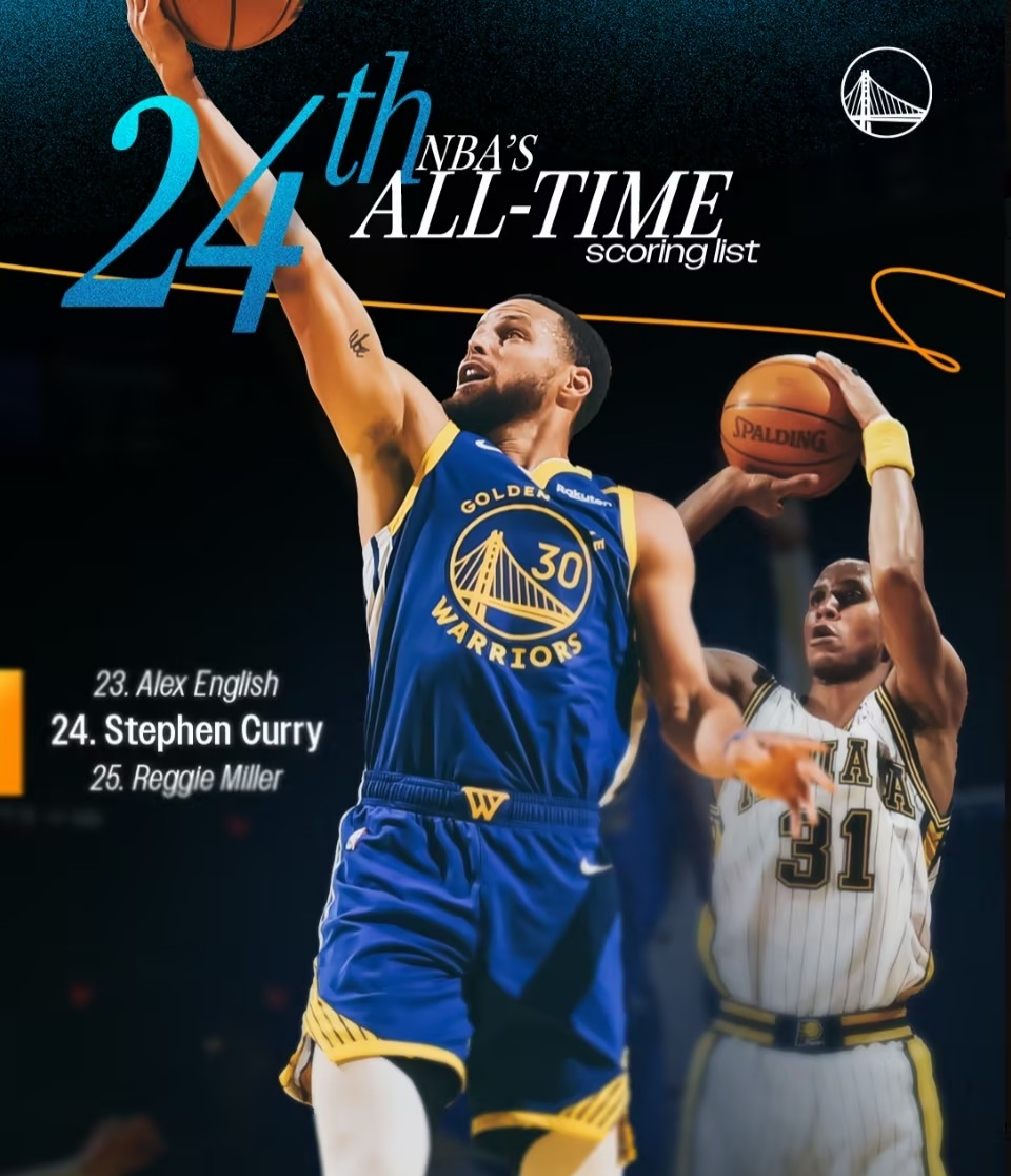 勇士后卫库里再现个人快攻奇迹